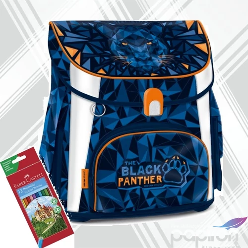 Ars una iskolatáska kompakt 21 Black Panther (5082) 21 54490826 mágneszár 3év garancia alsósokn