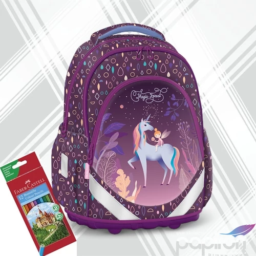 Ars una iskolatáska M anatómia Magic Forest (5045) 21 54560451 gerincbarát 3év garancia alsóso