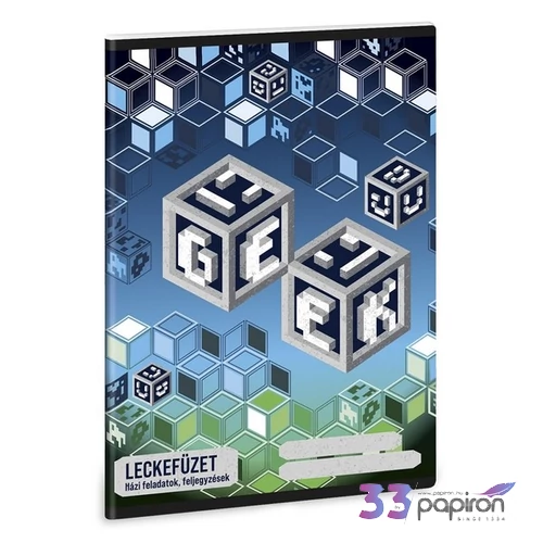 Ars Una Leckefüzet A/5 Geek 26' 50845392 prémium minőség