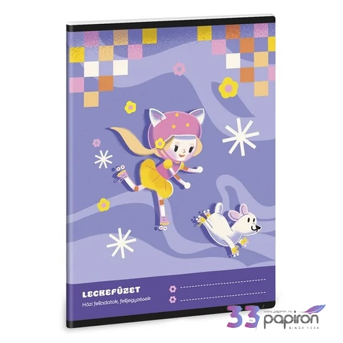 Ars Una Leckefüzet A/5 Keep Rolling 26' 50845309 prémium minőség