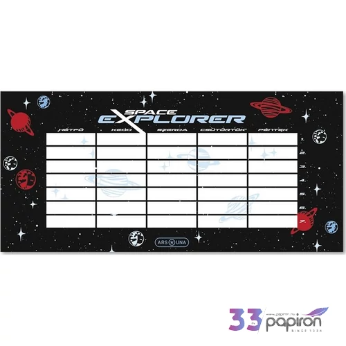 Ars Una Órarend Space Explorer 26' 50495528 prémium minőség