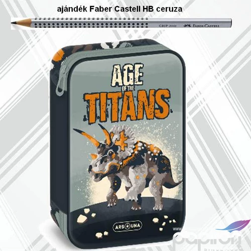 Tolltartó Ars Una többszintes Age of the Titans 23 dínó 54950840 nagyméretű írószertartókkal plu