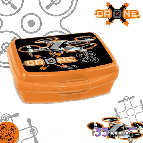 Ars Una Uzsonnásdoboz 26' Drone X 52545382 minőségi műanyagból készült