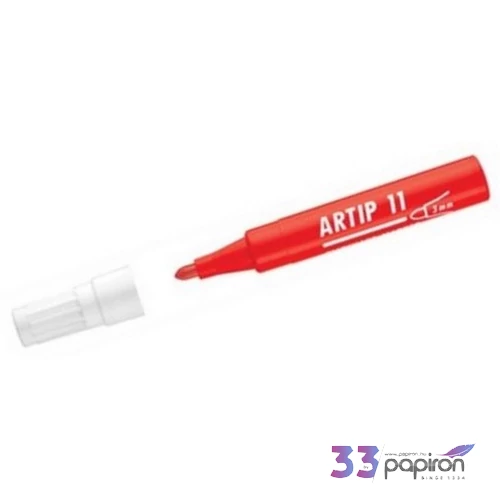 Artip 11 marker piros 3mm kerek hegyű flipchart marker ICO táblamarker