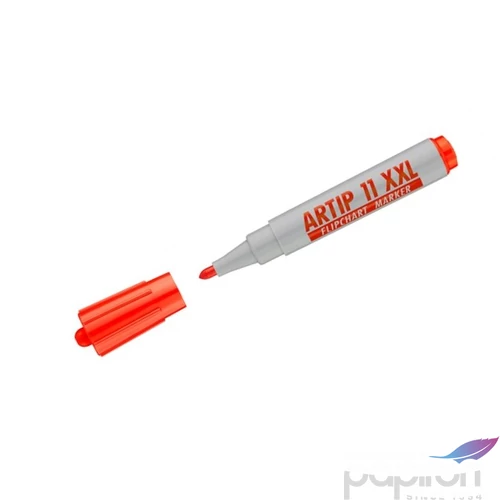 Artip 11 XXL marker piros 3mm kerek hegyű flipchart marker ICO táblamarker