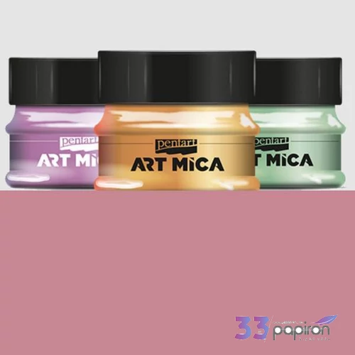 Ásványpor Art Mica 9g rózsaszín