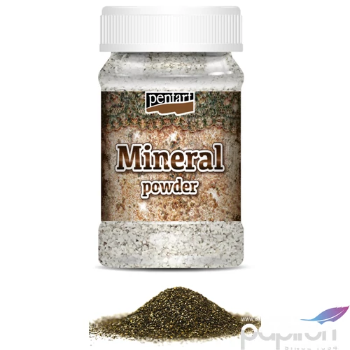 Ásványpor finom Pentart platinum-gránit - minimum 130 gr