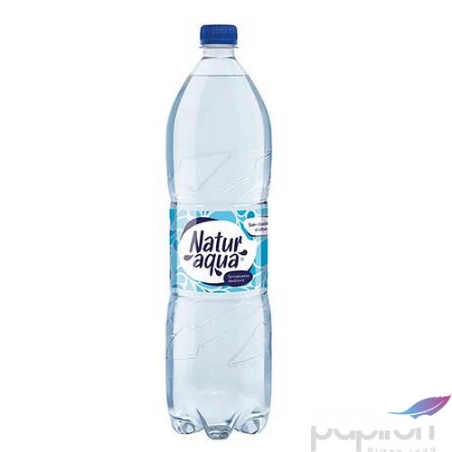 Ásványvíz szénsavas NATUR AQUA 1,5l 
