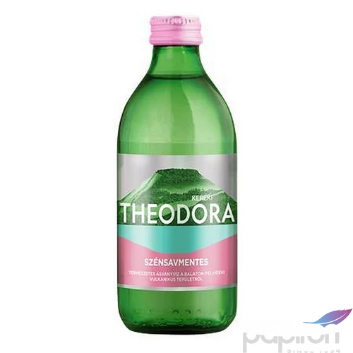 Ásványvíz szénsavmentes üveges THEODORA 0,33l Kereki