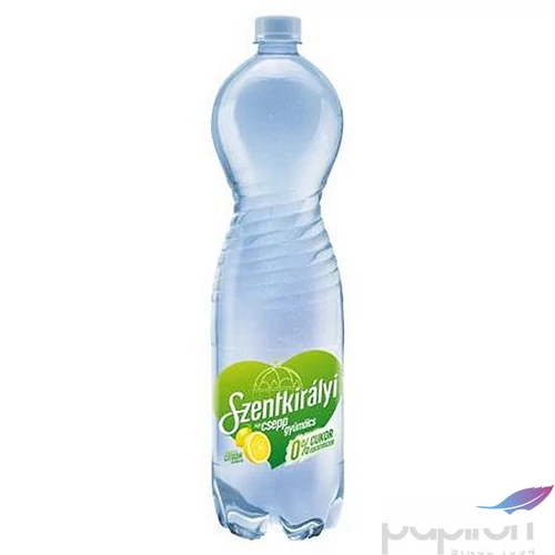 Ásványvíz ízesített 1,5 l SZENTKIRÁLYI Egy csepp gyümölcs  citrom