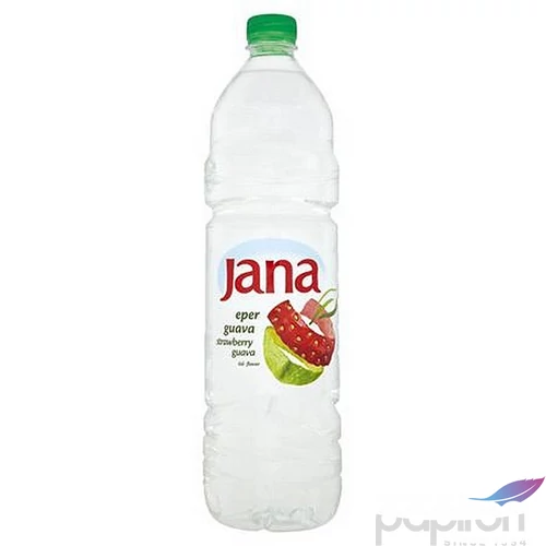 Ásványvíz ízesített JANA 1,5 l eper-guava