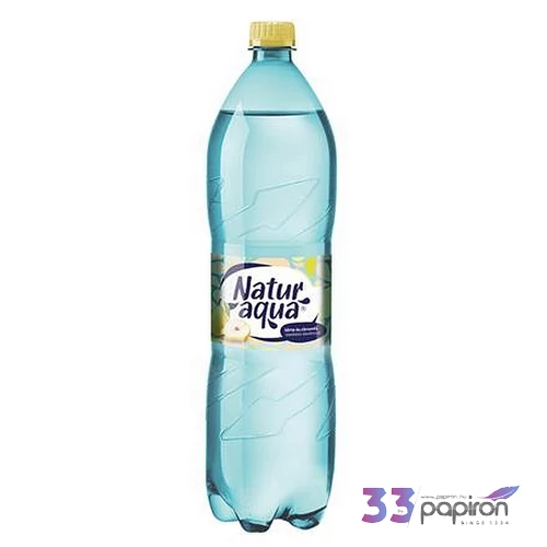 Ásványvíz ízesített NATUR AQUA EMOTION 1,5 l körte-citromfű