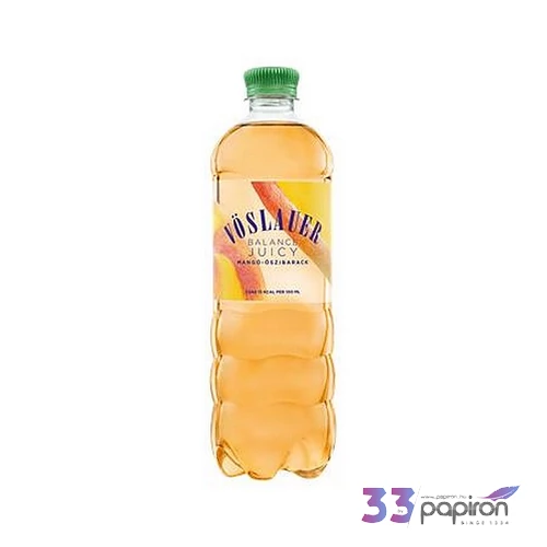 Ásványvíz ízesített VÖSLAUER Balance Juicy 0,75 l mangó-őszibarack