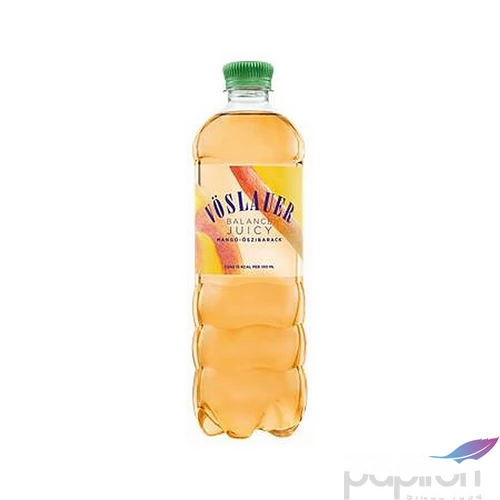 Ásványvíz ízesített VÖSLAUER Balance Juicy 0,75 l mangó-őszibarack