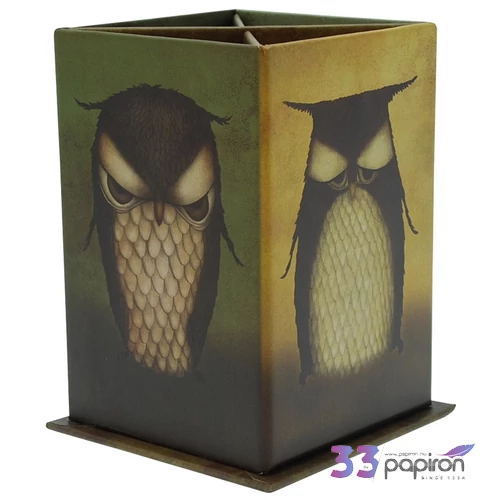 Asztali papír írószertartó Santoro Grumpy Owl Santoro