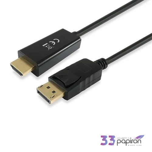 Átalakító kábel DisplayPort HDMI 3m EQUIP