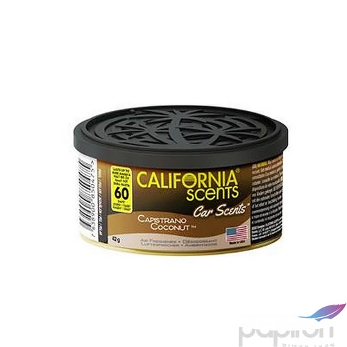 Autóillatosító konzerv 42g CALIFORNIA SCENTS Capistrano Coconut