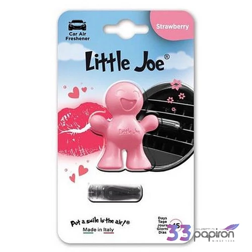 Autóillatosító szellőzőrácsra LITTLE JOE Strawberry