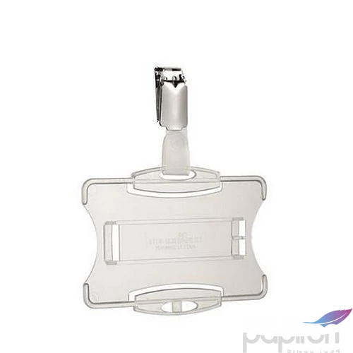 Azonosítókártya-tartó akril, nyitott, csíptetővel DURABLE DB811818