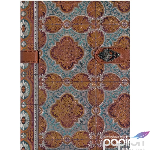 Napló Boncahier Azulejos de Portugal mágnespántos vonalas - 55289 Boncahier jegyzet Napló
