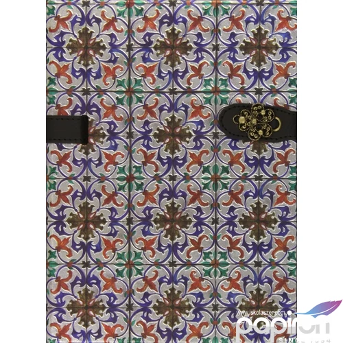 Napló Boncahier Azulejos de Portugal mágnespatentos 