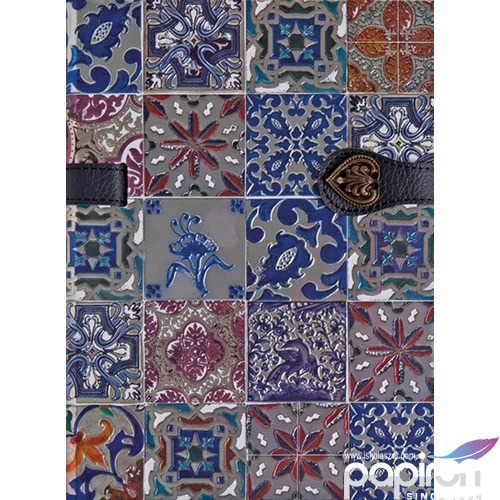 Napló Boncahier Azulejos de Portugal mágnespatentos - 55319 Boncahier jegyzet  Napló