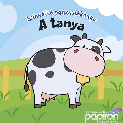 Babakönyv foglalkoztató Színváltó pancsolókönyv - A tanya Napraforgó könyvek