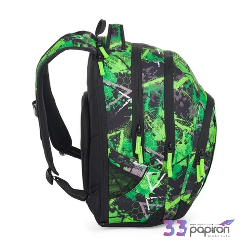 Bagmaster hátizsák 26 Lincoln 25 A zöld 48x35x25cm
