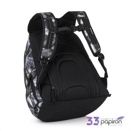 Bagmaster hátizsák 26 Lincoln 26 A fekete-fehér 48x35x25cm