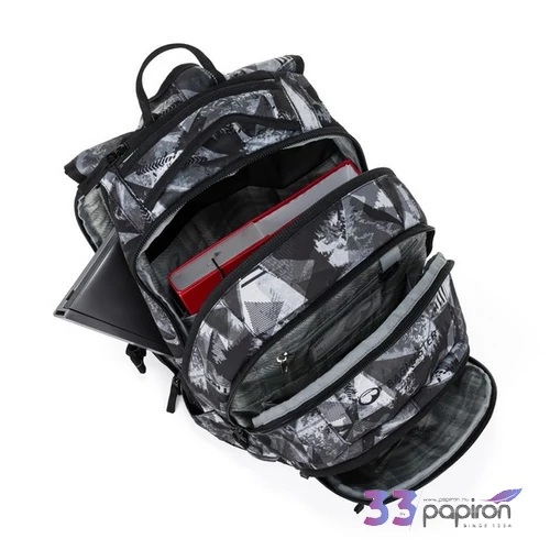 Bagmaster hátizsák 26 Lincoln 26 A fekete-fehér 48x35x25cm