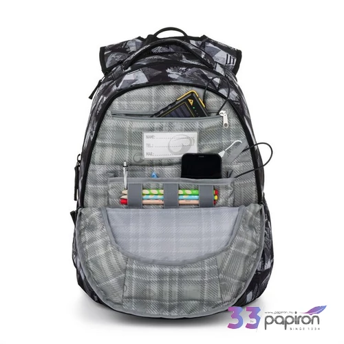 Bagmaster hátizsák 26 Lincoln 26 A fekete-fehér 48x35x25cm