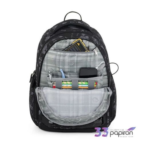 Bagmaster hátizsák 26 Nomad 25 B fekete-szürke 34x45x18cm