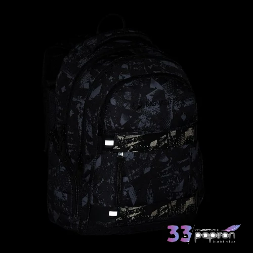 Bagmaster hátizsák 26 Nomad 25 B fekete-szürke 34x45x18cm