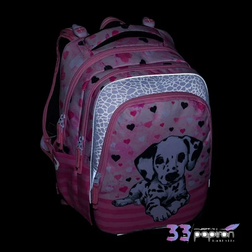Bagmaster iskolatáska 26 Beta 24 A dalmatin kutyus 40x31x20cm