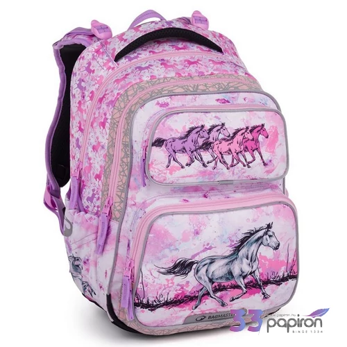 Bagmaster iskolatáska 26 Dopi 24 A lovas 40x29x21cm