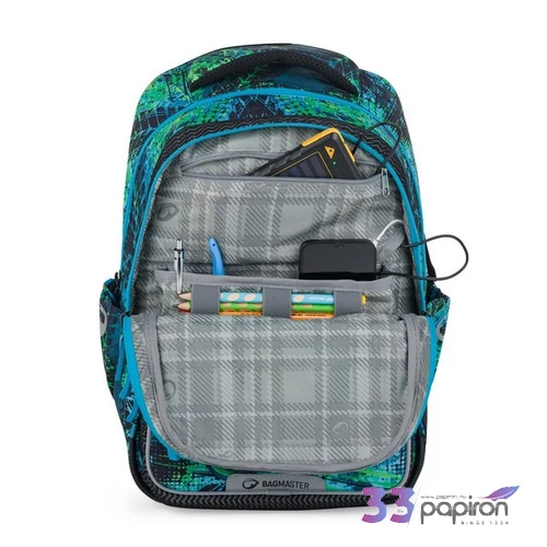 Bagmaster iskolatáska 26 Dopi 25 B sportmotor 40x29x21cm