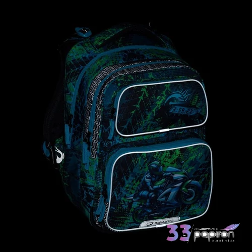 Bagmaster iskolatáska 26 Dopi 25 B sportmotor 40x29x21cm