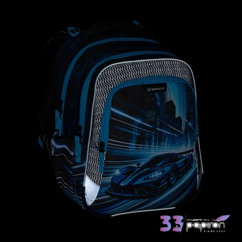 Bagmaster iskolatáska szett 26 Lumi 26 C autó táska,tolltartó,tornazsák