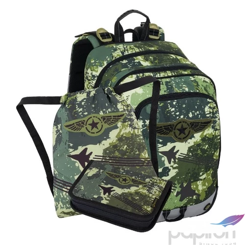 Bagmaster  Iskolatáska szett ALFA 25 B táska tolltartó tornazsák 25'