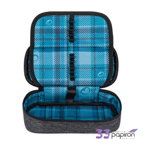 Bagmaster tinédzser tolltartó Case Porto 26 B szürke-kék 21,5x11x6,5cm