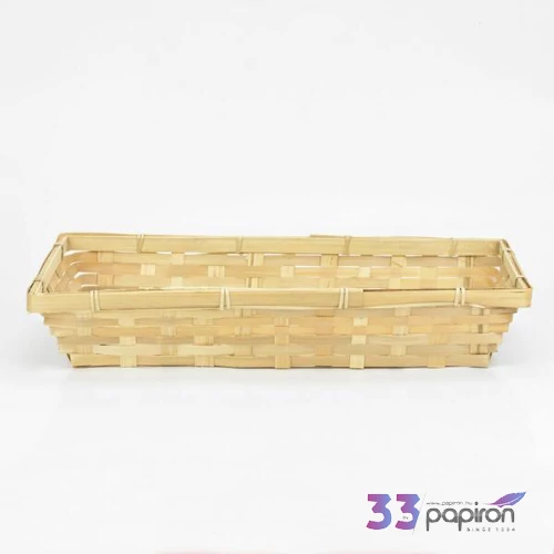 Bambusz tál 37x18cm