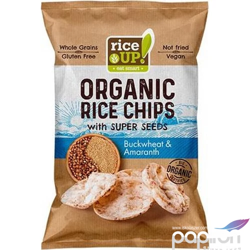 Barnarizs chips 25g RICE UP Bio hajdinával és amaránttal KHK609