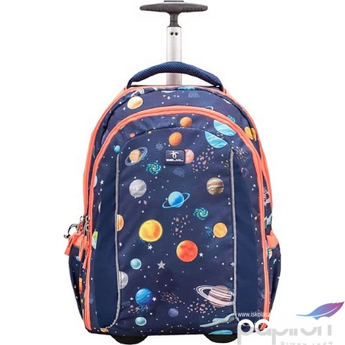 Iskolatáska Belmil gurulós Easy Go Planets 338-45 47x33x20cm kb. 25l - 1900g