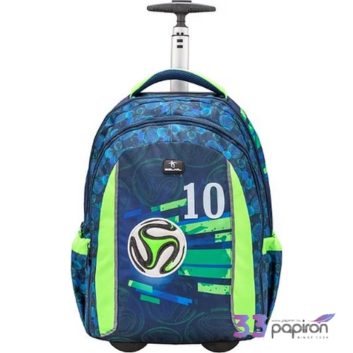Iskolatáska Belmil gurulós Easy Go Soccer 338-45 47x33x20cm kb. 25l - 1900g