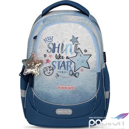 Belmil iskolatáska Leisure Plus Shine like a Star Jeans