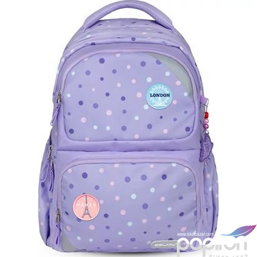Belmil iskolatáska Maxi Pack Purple Dots 