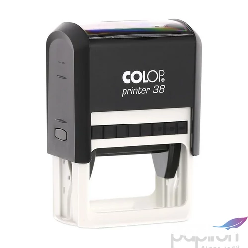 Bélyegző Colop Printer 38 Fekete ház 