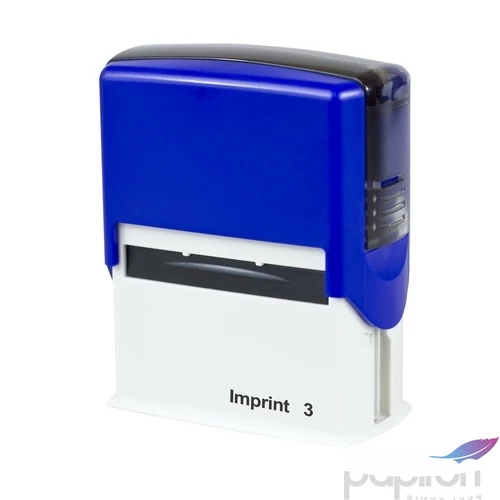 Bélyegző Imprint 3 (8913) kék színű, fekete párnával