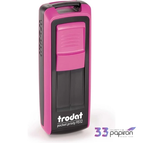 Bélyegző Trodat 9512 Pocket Printy 9512 pink 47x18mm