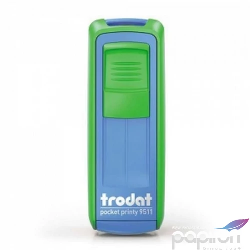 Bélyegző zseb Pocket Printy 9511 kék-zöld